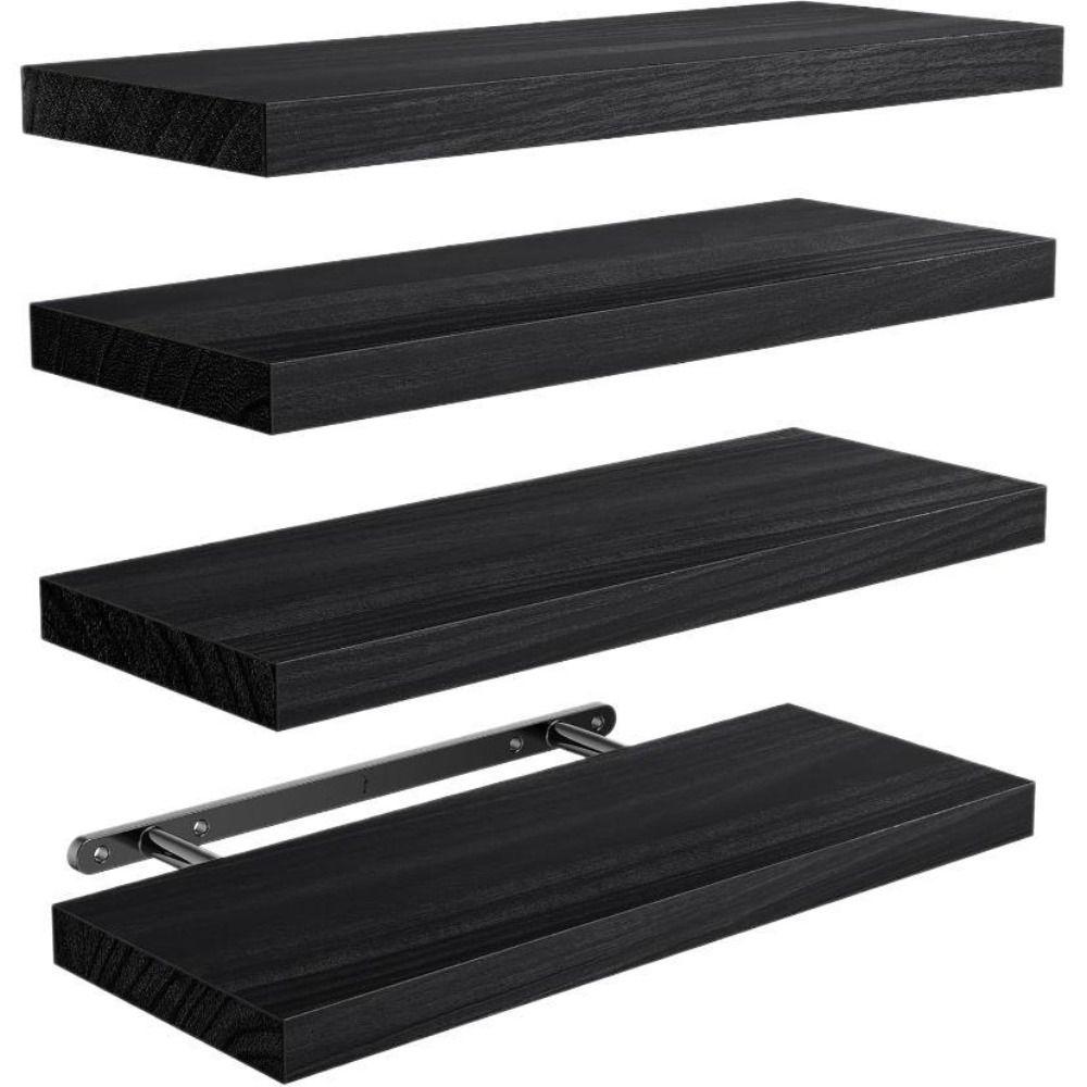 1 шт. настенная полка для хранения деревянных полок для ванной комнаты для гостиной спальни кухни