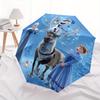 1pc Frozen Fever Olaf Snowman Reindeer Automatic Opening and Closing Umbrella - Suitable for Various Occasions, Outdoor Activities, Lightwei