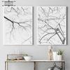 Природный пейзаж, холст, картина, ветка дерева, постер, минималистский настенный художественный принт, осенние картины для современного дома, украшение Cuadros