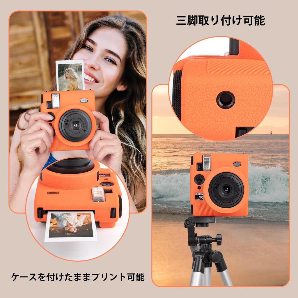 Kinokoo instax mini 99 FUJIFILM Instax mini 99 эксклюзивный чехол для камеры instax mini99 силиконовый чехол для камеры instax mini 99 совместимый защитный чехол для
