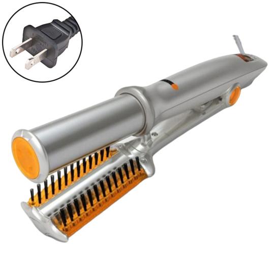 Профессиональные электрические вращающиеся бигуди двойного назначения, выпрямитель для завивки волос, шина для завивки волос