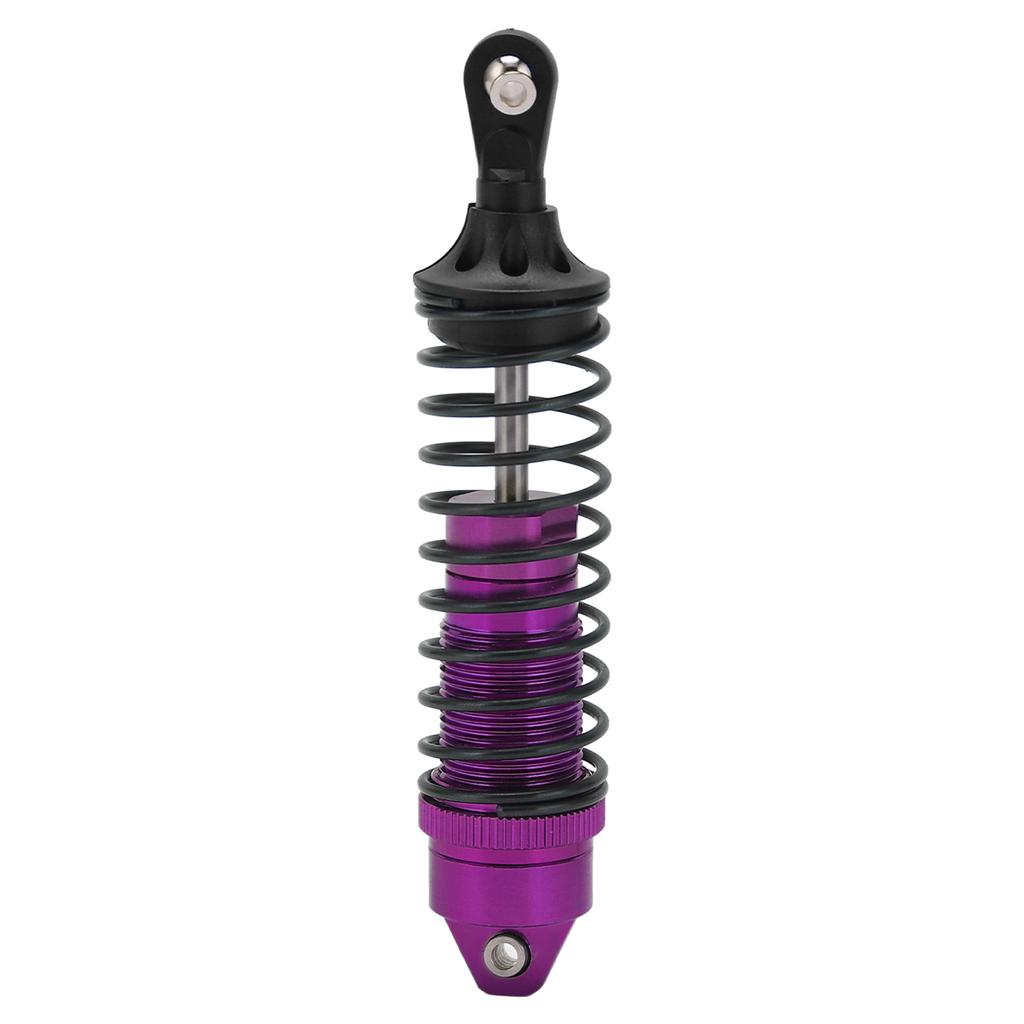2Pcs Front Rear Shock Absorbers Aluminum Alloy Shock Absorber for JLB 1/10 Car Truck SeriesPurple