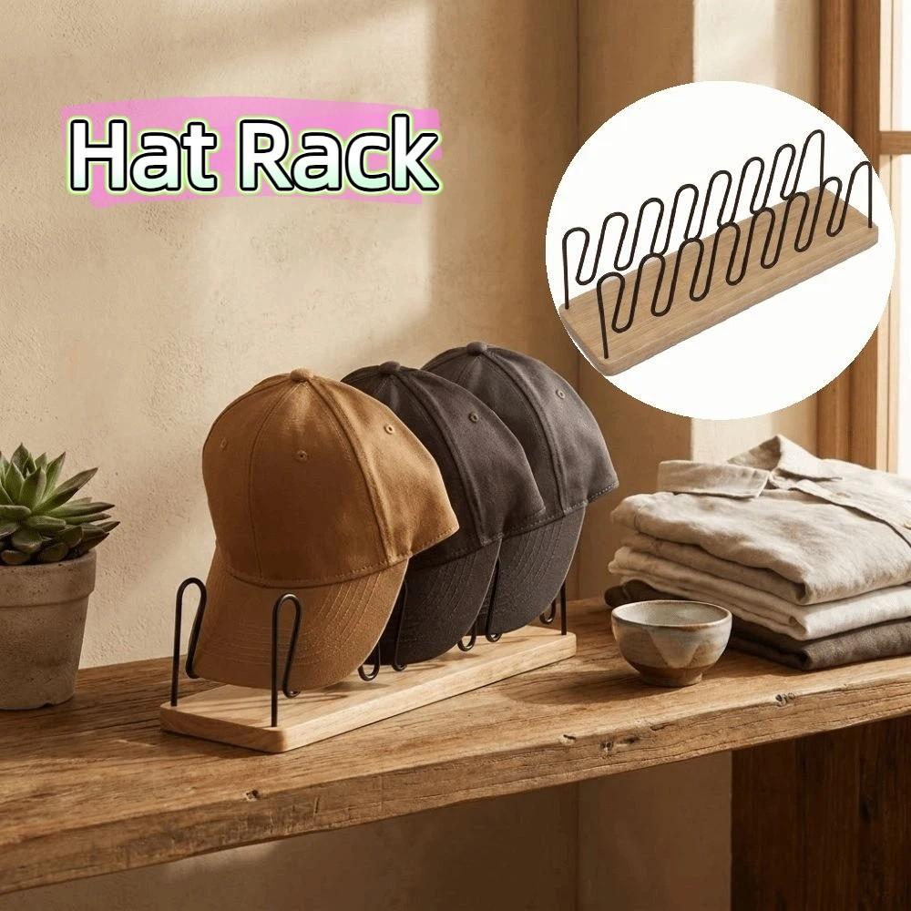 Durable Hat Organizer Compact Hat Storage Rack Storage Tool Hat Display Rack Bedroom