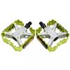 Wellgo Old School BMX MTB Bear Trap 1/2" Bicycle Pedals, Green, WE3044