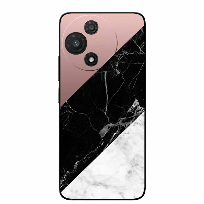 Funda For TCL 60 R 5G T519H Case Marble Painted Silicone Back Cover Cases For TCL 60R Soft Black TPU Funda TCL60R 5G Lion Coques