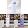 Hello Kitty Kuromi Butterfly Knot Floral Print Stainless Steel Insulated Cup With Lock Clip For Outdoor Activities