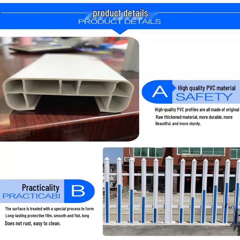 PVC Garden Protective Fence Posts