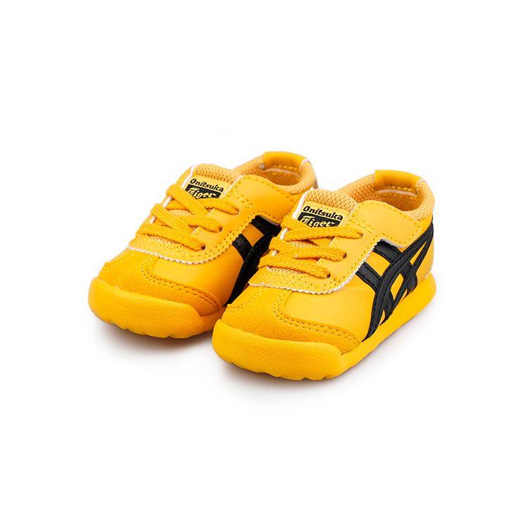 Onitsuka Tiger Toddler Mexico 66 TS Tiger Yellow Black Low-top Shoes 1184A074-750
