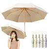 Folding Sun and Rain UV Light Heat Windproof and Water 8 Large Core Women's Umbrella, Protection, Protection, UPF50+, Blocking, Shielding, Repellent,