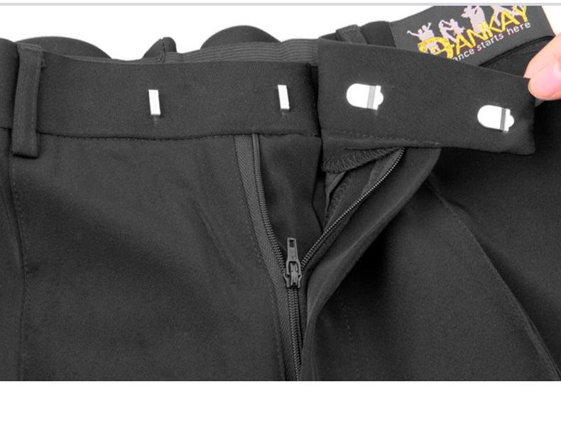 Dan Kai Мужские брюки больших размеров с широкими штанинами для бальных танцев на осень/зиму - для латиноамериканских и современных выступлений и соревнований.