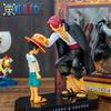 18 см One Piece Аниме Фигурка Четыре императора Шанкс Соломенная шляпа Луффи Фигурка One Piece Sabo Ace Санджи Ророноа Зоро Фигурка