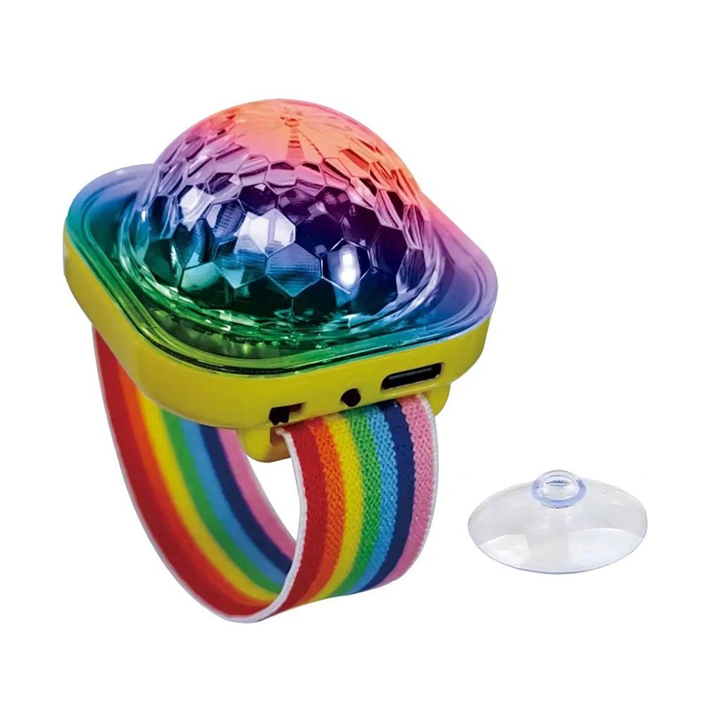RGB LED Disco Strobe Lights Strobe Effect Wearable Watch Lamp Wrist Ambient Lamp Christmas Party