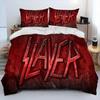 Slayer Тяжелый Металл Музыкальная Группа Постельное Белье Комплект Покрывало Постельный Комплект Одеяло Наволочка Размер King Queen Постельное Белье Комплект Подарок
