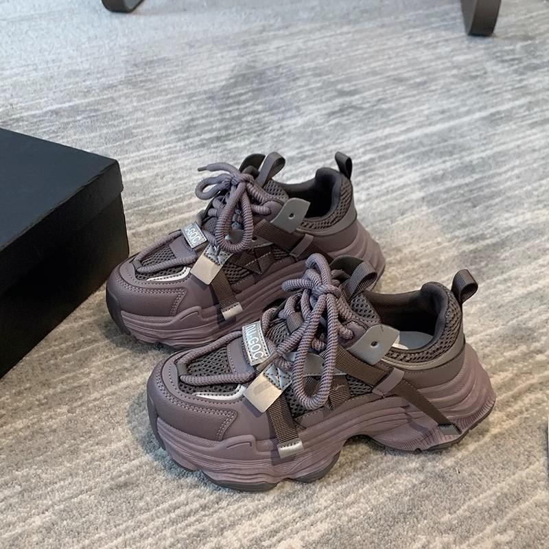 Shoes Women's New Winter Velvet Women's Shoes Versatile Women's Spring and Autumn Platform Casual Sports Shoes