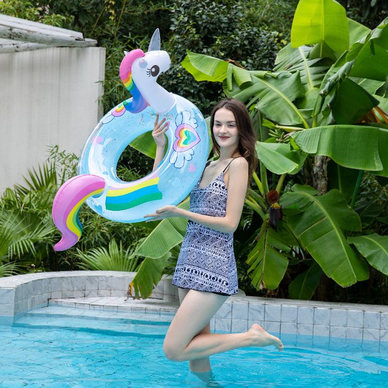 Надувной круг для плавания Rooxin для детей и взрослых, круг для игр в воде, круг для плавания, летняя пляжная вечеринка