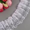 1pcs Printing Dots Embroidered Lace Trim 3 Layer DIY Craft Trim Lace Ribbon  Sewing Craft