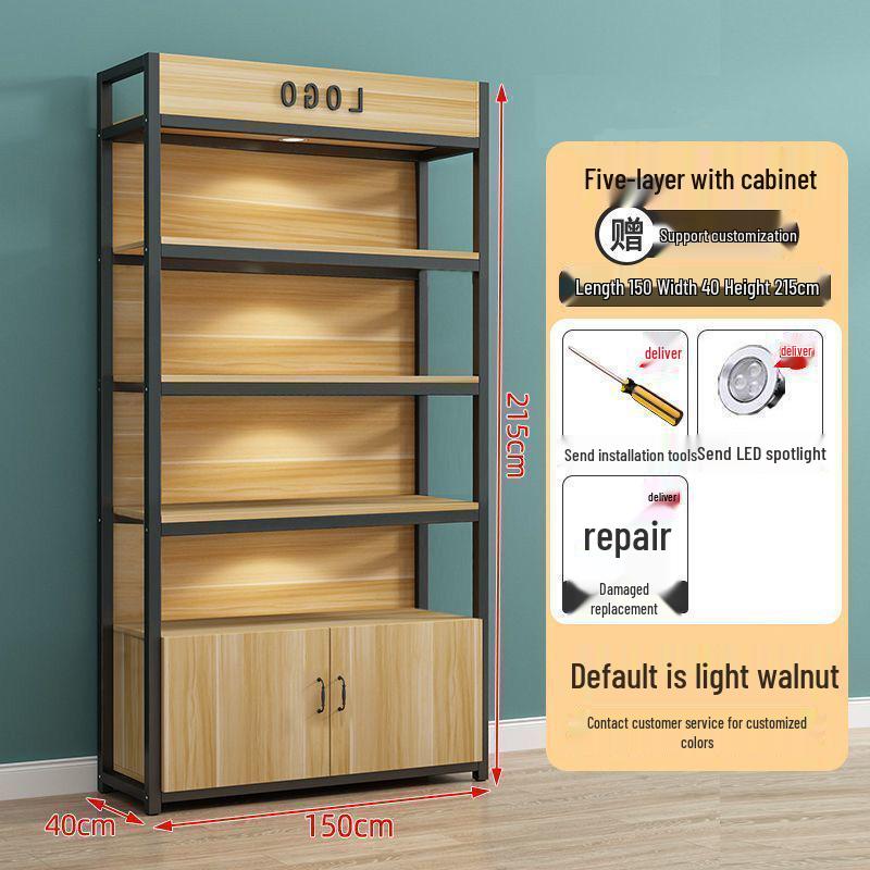 Multi-layer Display Rack for Supermarkets and Cosmetics