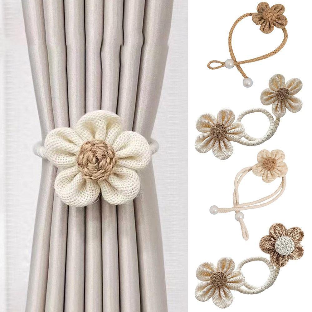 DTY Curtain Rope Holder Hooks Simple Curtains Tie Backs Curtain Binding Strap