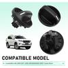 3 PCS Car Climate Control Knobs, ABS Heater Fan Control Switch Panel Knob Kit, Precise Fit Replacement OEM# 55905-0C010, Compatible with 2000 2001