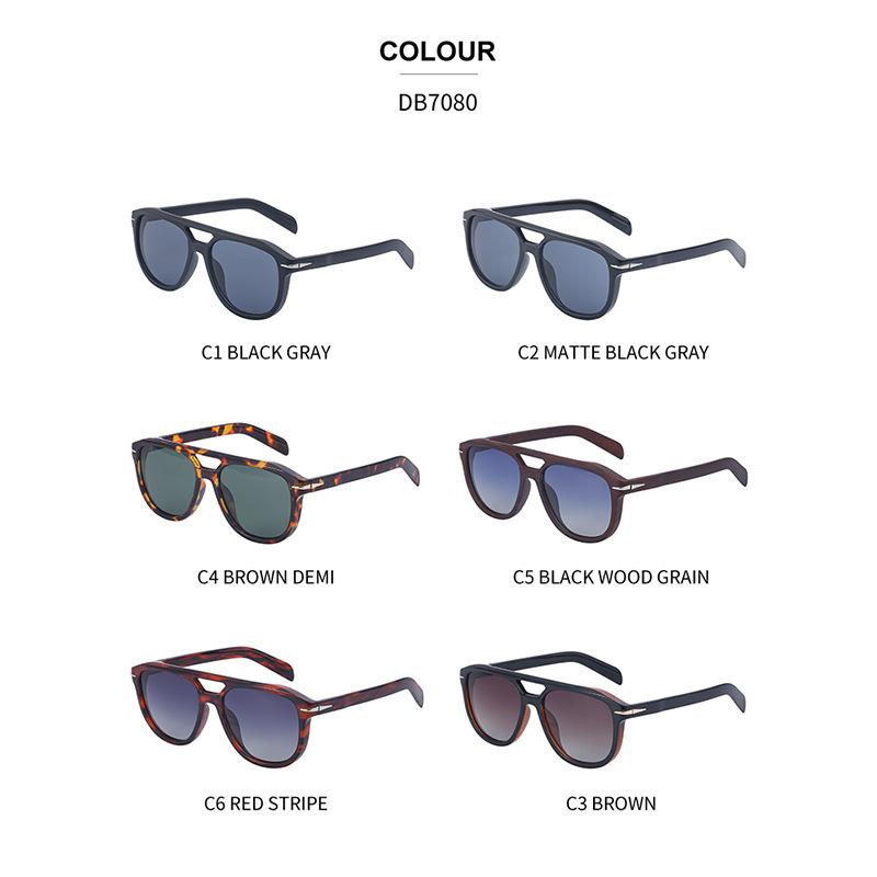 Ретро большая оправа поляризованные солнцезащитные очки мужские солнцезащитные очки с защитой от ультрафиолета мужские модные очки оттенки