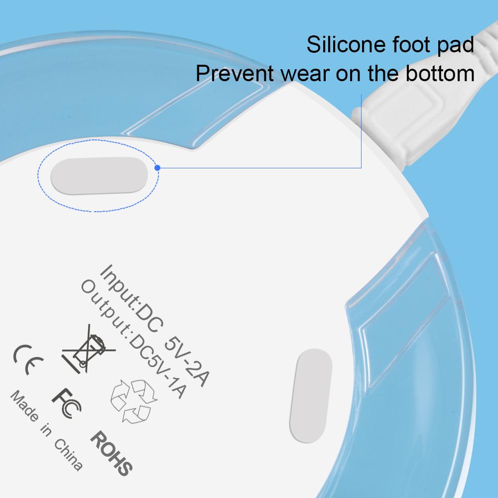 Qi Беспроводное зарядное устройство Приемник со светодиодной быстрой зарядкой для iPhone Samsung Huawei xiaomi Redmi Беспроводное зарядное устройство