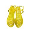 Women Slippers Transparent PVC Fruit Decoration Sandals For Ladies Summer Outdoor Buckle Strap Beach Shoes Female Fashion