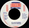 7inch Record GREGORY ISAACS - My Native Woman NONE Redman Internat 1990 Jamaica Reggae, Ska & Dub Used