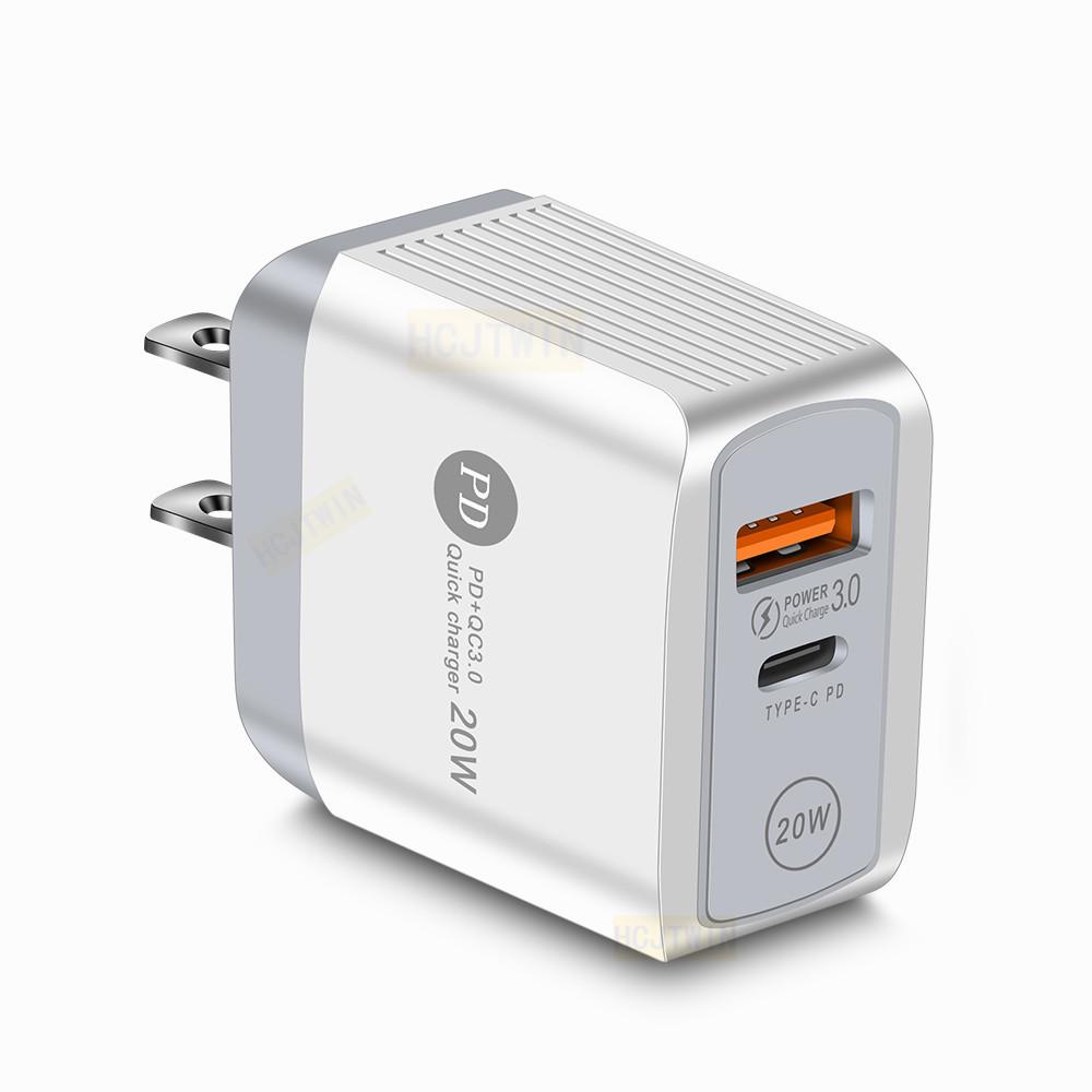 Быстрое зарядное устройство для мобильных телефонов QC3.0+PD20W - Штекер EU/UK