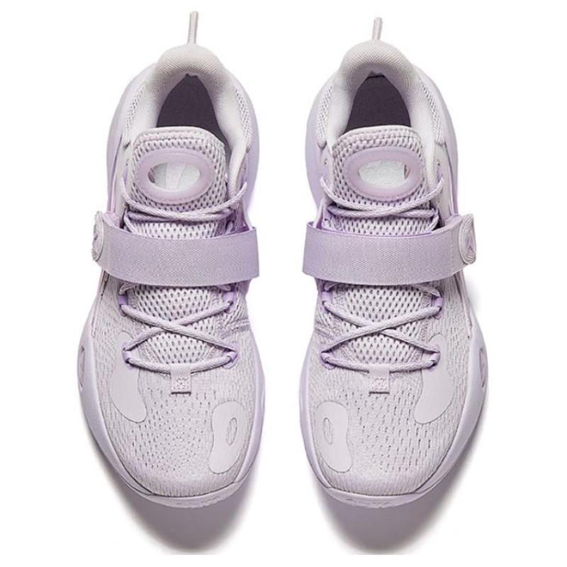 Anta Splash 6LITE Амортизирующие, износостойкие низкие мужские баскетбольные кроссовки, фиолетовые кеды 112421608-5