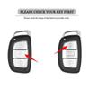 New Soft TPU Fold Car Key Case Cover Shell For Hyundai Tucson Sonata Santa Fe Elantra Accent Solaris Verna Ix25 Ix35 I20 I30 I40