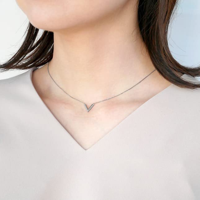 Ожерелье Платина Бриллиант APVN209245DI [Vendome Aoyama] [Официальный]