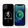B-Browning Logo Phone Case For IPhone 13 14 15 11 12 16 17 Pro Max Plus Magsafe Magnetic Shell