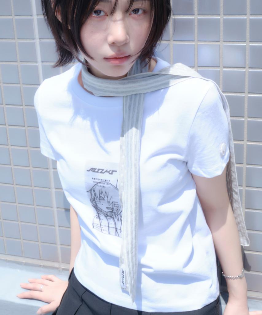 Базовая футболка Miyuki Reshiito (Белый/Тонкий)