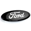 12.5X5CM Car Front Rear Badge Sticker Trunk Emblem Decals for Ford F150 Edge Kuga Fiesta Mondeo Transit Focus Fusion Ecosport