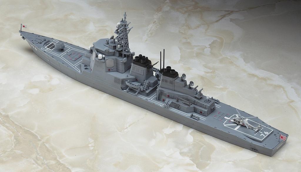 Hasegawa Серия Waterline Эсминец-перехватчик типа Aegis JMSDF Суперпластиковая модель 030 1/700