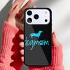 Чехол для телефона 'Мама таксы' для iPhone 17 16 15 14 13 Pro Max Задняя крышка для 12 11 Pro Coque