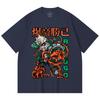 230 Gsm 100% Cotton My Hero Academia V14 Bakugo Print Unisex Heavy Cotton T Shirt
