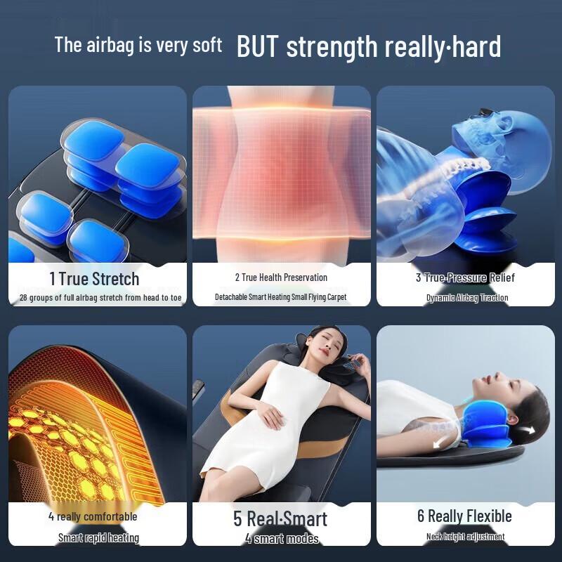 CLORIS Q1 Full Body Airwave Massage Mat with Heat