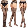 30 Styles Erotic Stockings With Garter Belt For Women Fishnet Pantyhose Plus Size Thigh High Socks Sexy Lingerie