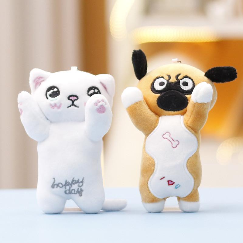 Adorable Long Cat Plush Toy With Premium Pp Cotton Filling Great For Keychain And Bag Decoration