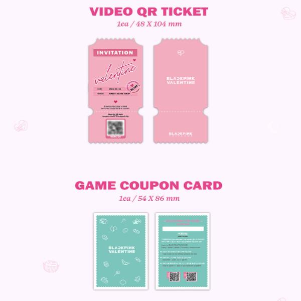 BLACKPINK — КОЛЛЕКЦИЯ ИГРОВЫХ ФОТОКАРТочек (Валентинское издание)