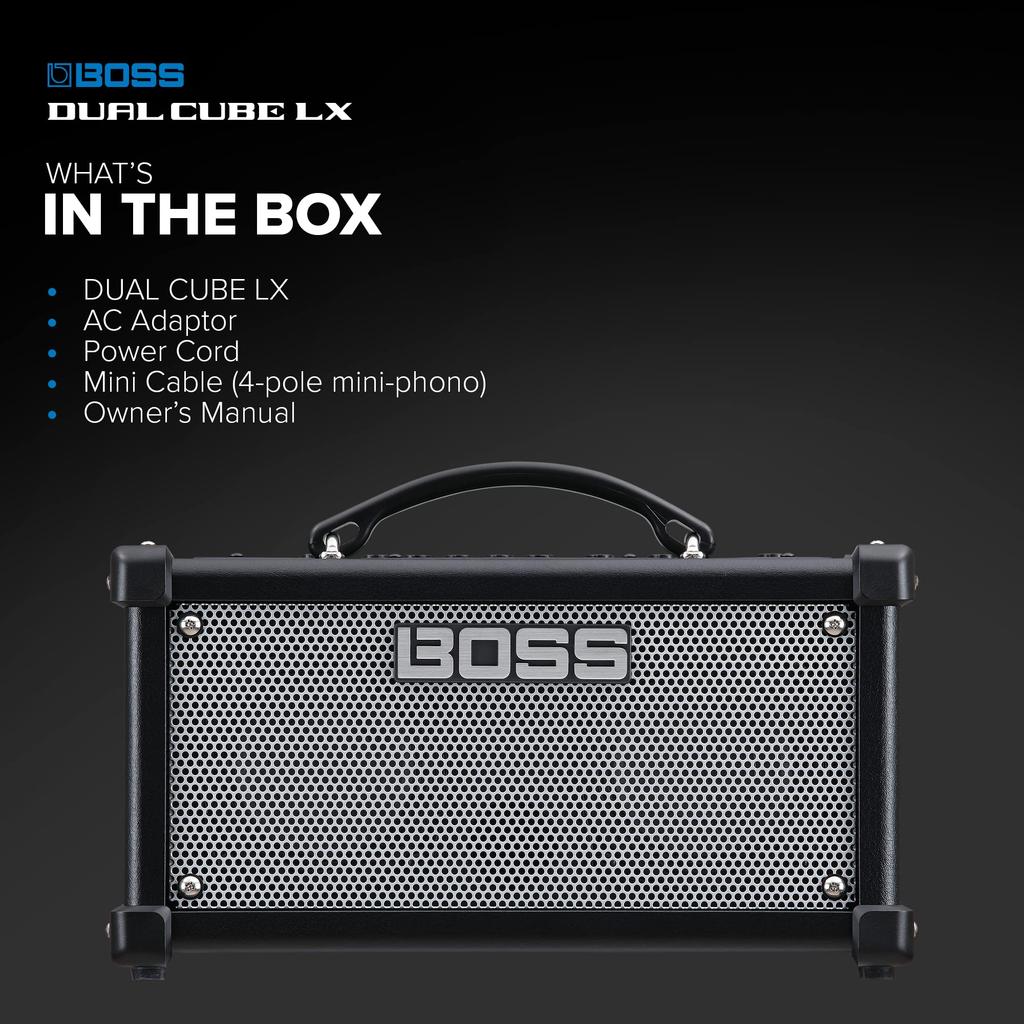 CUBE LX LX Гитарный усилитель Гитарный усилитель BOSS Максимальная выходная мощность 10 Вт BOSS/DUAL D-CUBE