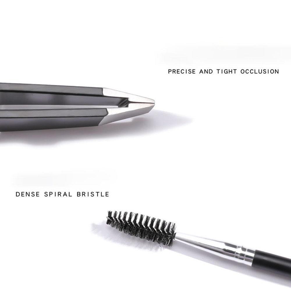 С расческой-щеткой для удаления волос, эпилятором для лица, инструментом для макияжа, бритвой, пинцетом для бровей, набором для триммера бровей