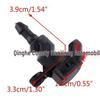 Совместимые форсунки омывателя лобового стекла для Hyundai Kia Rio 2011-2018 (OEM 98630-3X000)