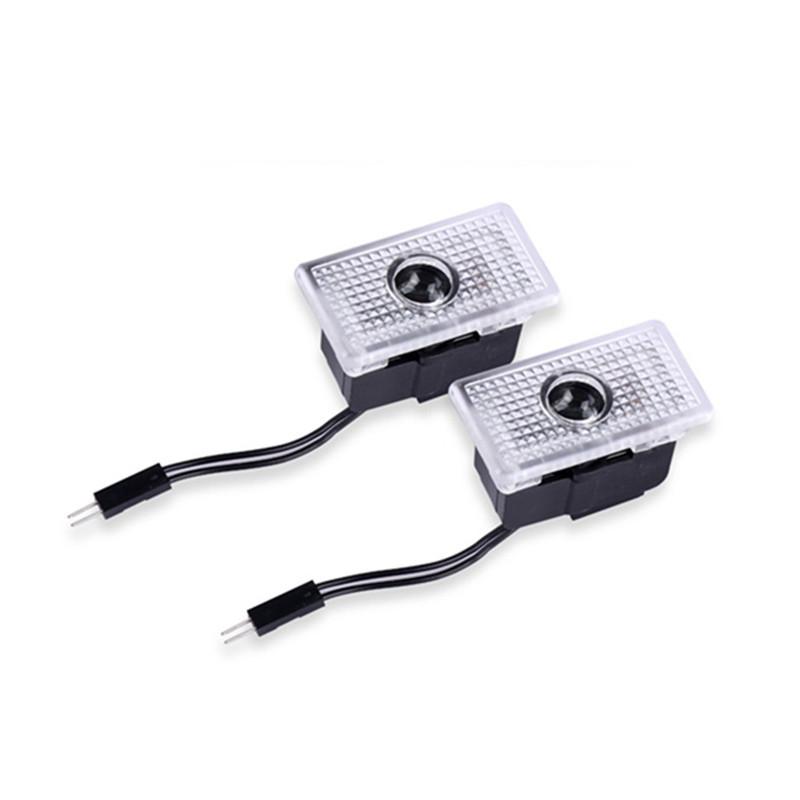 Car Door Welcome Light Led Projector Lamp For Tesla Model 3 Y Model X S Courtesy Lamps