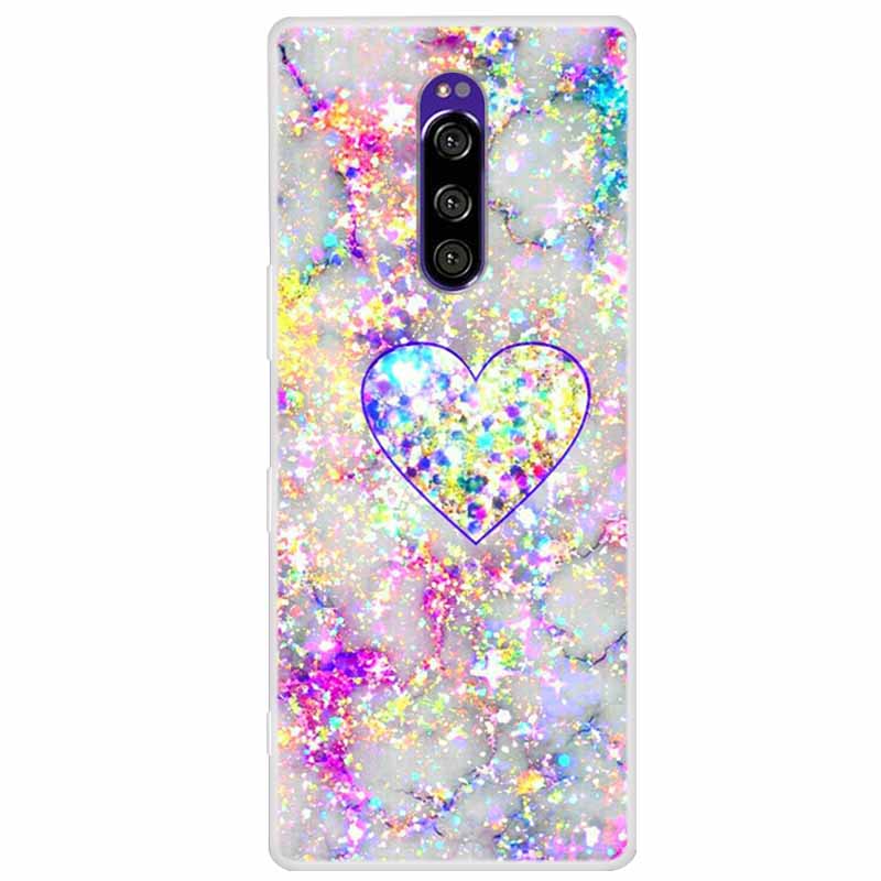 Мягкий силиконовый чехол для Sony Xperia 1 Чехол Модный прозрачный чехол с тигром для Sony Xperia1 XZ4 SO-03L SOV40 J8110 Бамперы