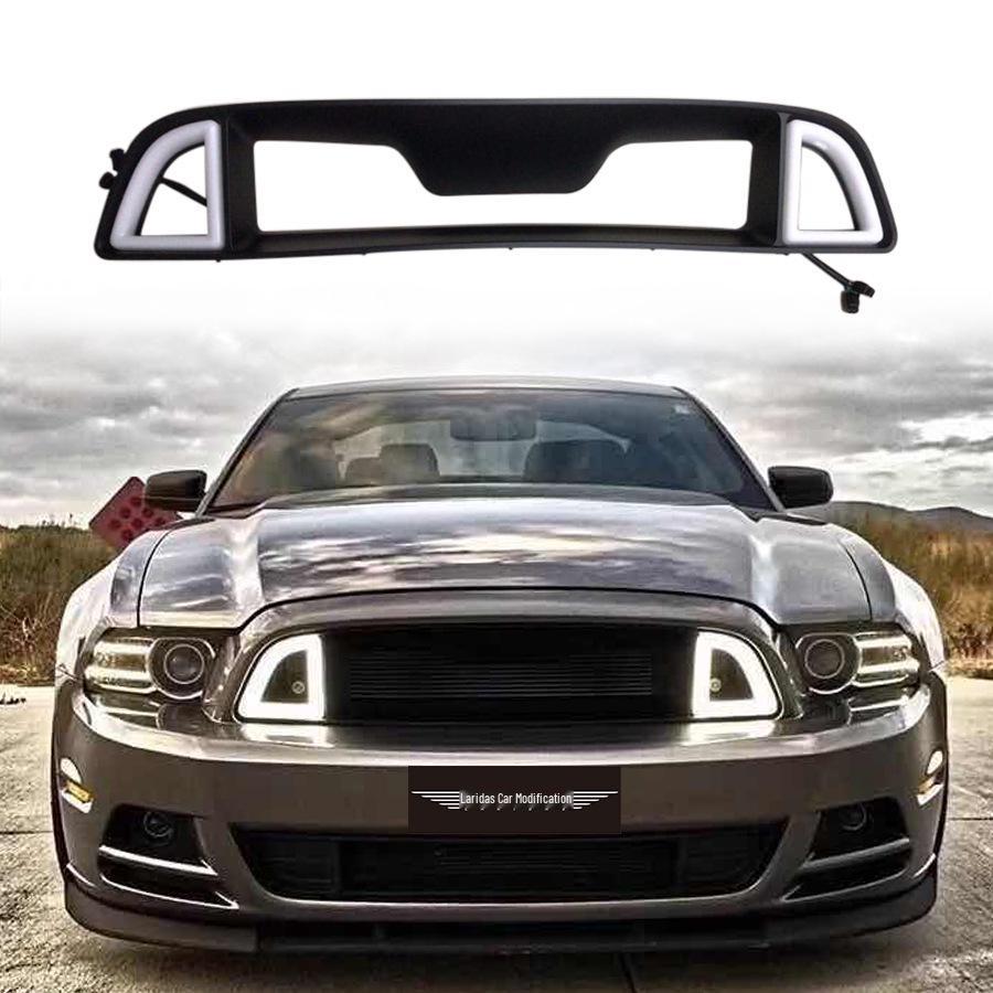 Комплект решеток бампера 5-го поколения Ford Mustang 2013-2014 с фарами