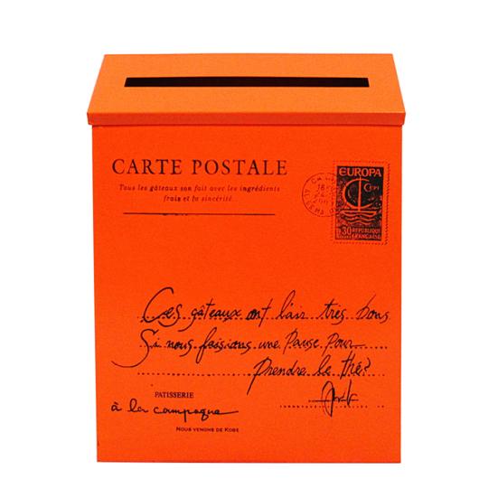 Ретро металлический настенный почтовый ящик ведро газетный почтовый ящик садовый декор