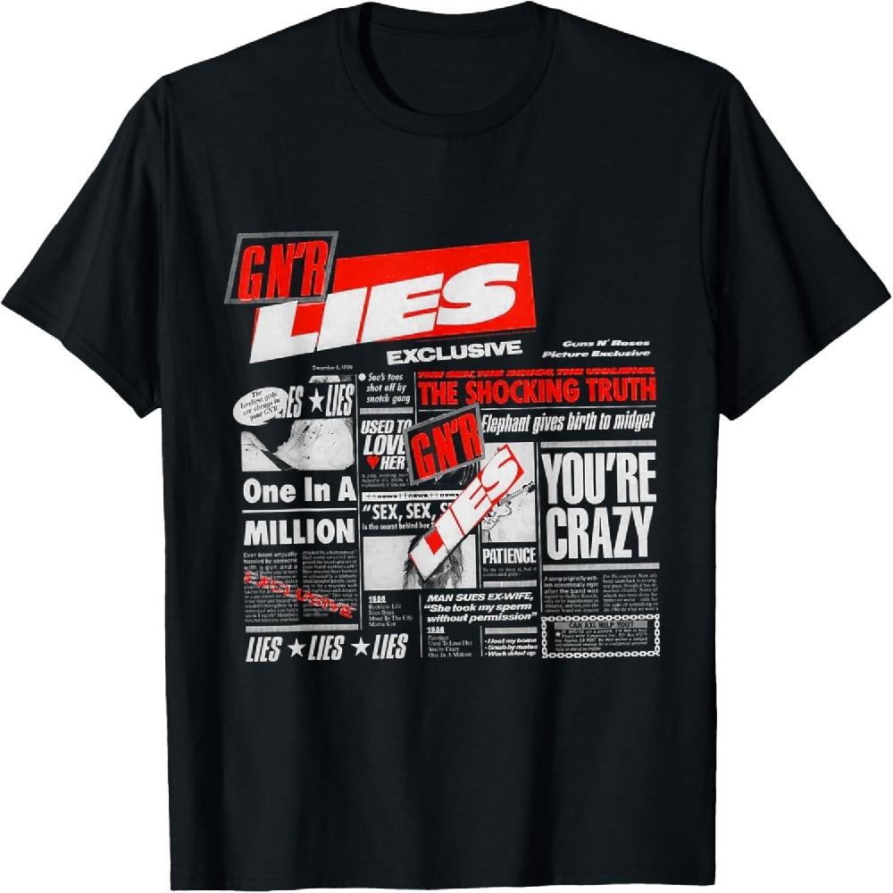 Официальная футболка Guns N' Roses Lies