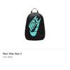 Nike Hayward Fabric Backpack Unisex Black Green DV1296-010(team470- )